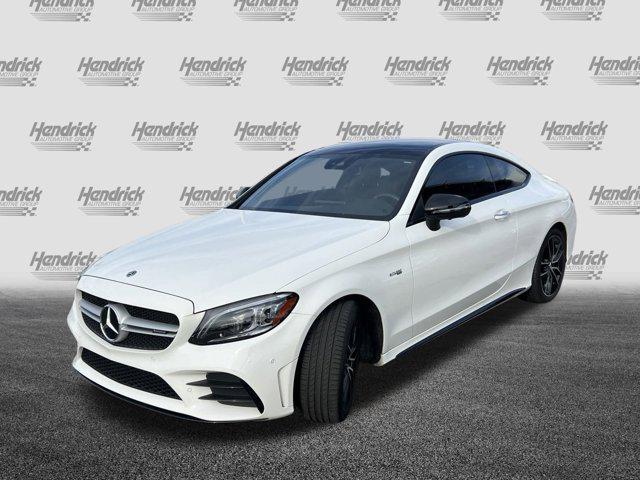 used 2021 Mercedes-Benz AMG C 43 car, priced at $44,390