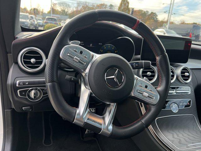 used 2021 Mercedes-Benz AMG C 43 car, priced at $44,390