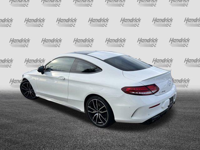 used 2021 Mercedes-Benz AMG C 43 car, priced at $44,390