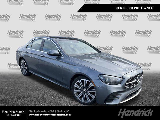 used 2021 Mercedes-Benz E-Class car, priced at $41,990