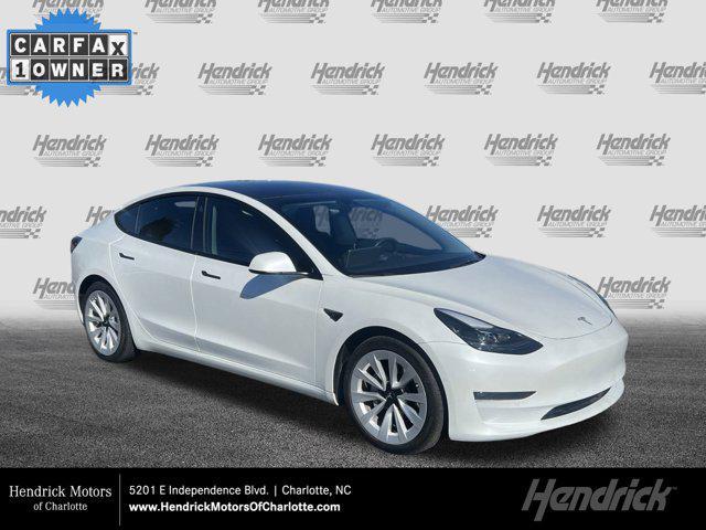 used 2022 Tesla Model 3 car, priced at $29,990