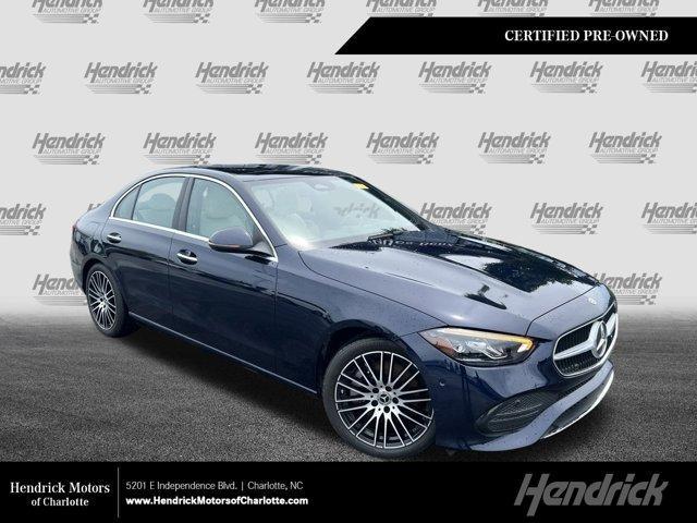 used 2022 Mercedes-Benz C-Class car, priced at $43,990