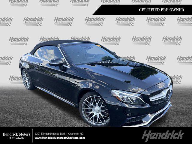 used 2017 Mercedes-Benz AMG C 63 car, priced at $44,991