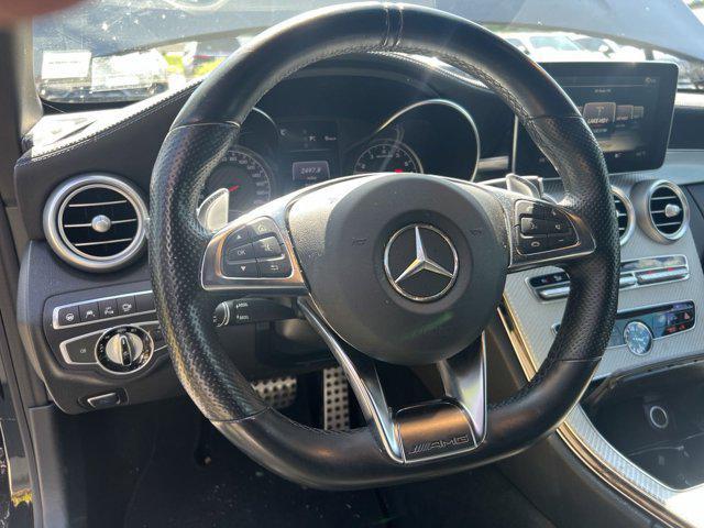 used 2017 Mercedes-Benz AMG C 63 car, priced at $44,991