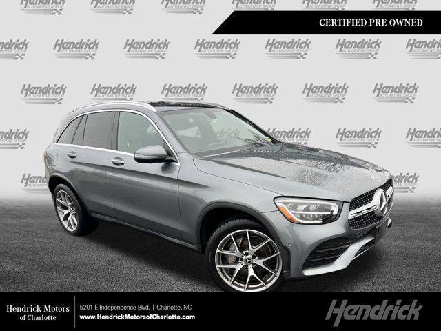 used 2021 Mercedes-Benz GLC 300 car, priced at $35,290