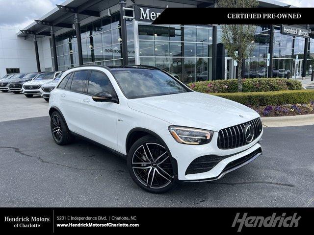 used 2020 Mercedes-Benz AMG GLC 43 car, priced at $45,551