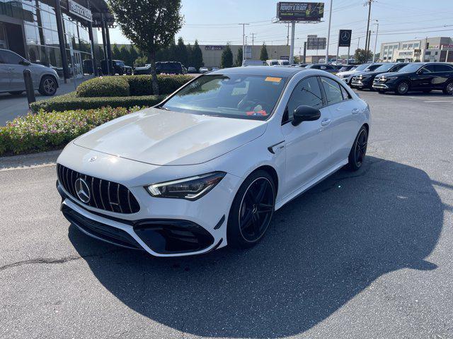 used 2020 Mercedes-Benz AMG CLA 45 car, priced at $40,990