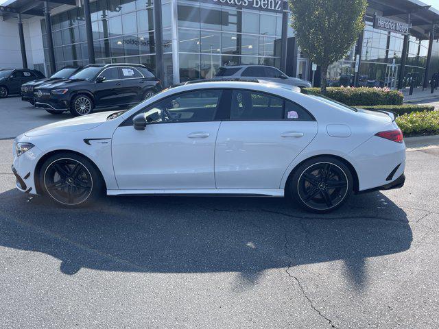used 2020 Mercedes-Benz AMG CLA 45 car, priced at $40,990