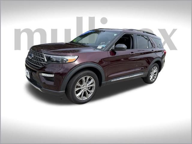 used 2022 Ford Explorer car, priced at $35,700