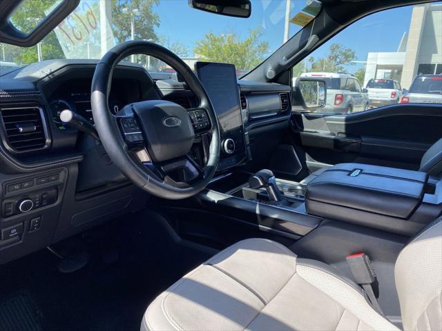 used 2023 Ford F-150 Lightning car, priced at $61,600