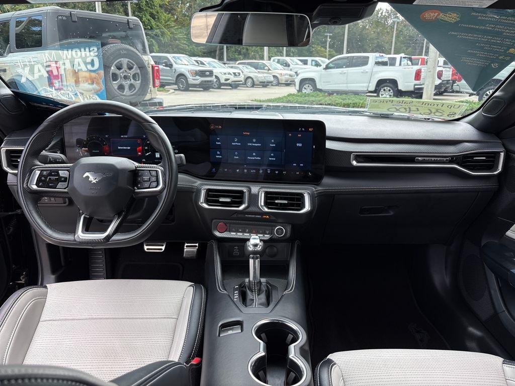 used 2025 Ford Mustang car, priced at $36,100