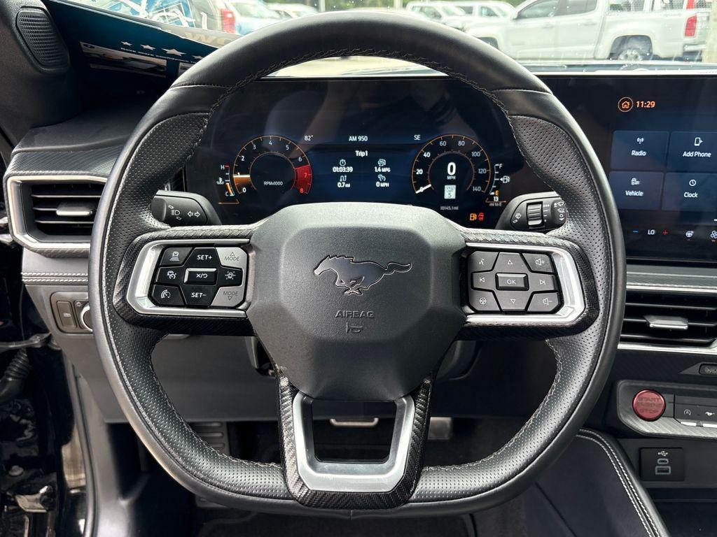 used 2025 Ford Mustang car, priced at $36,100