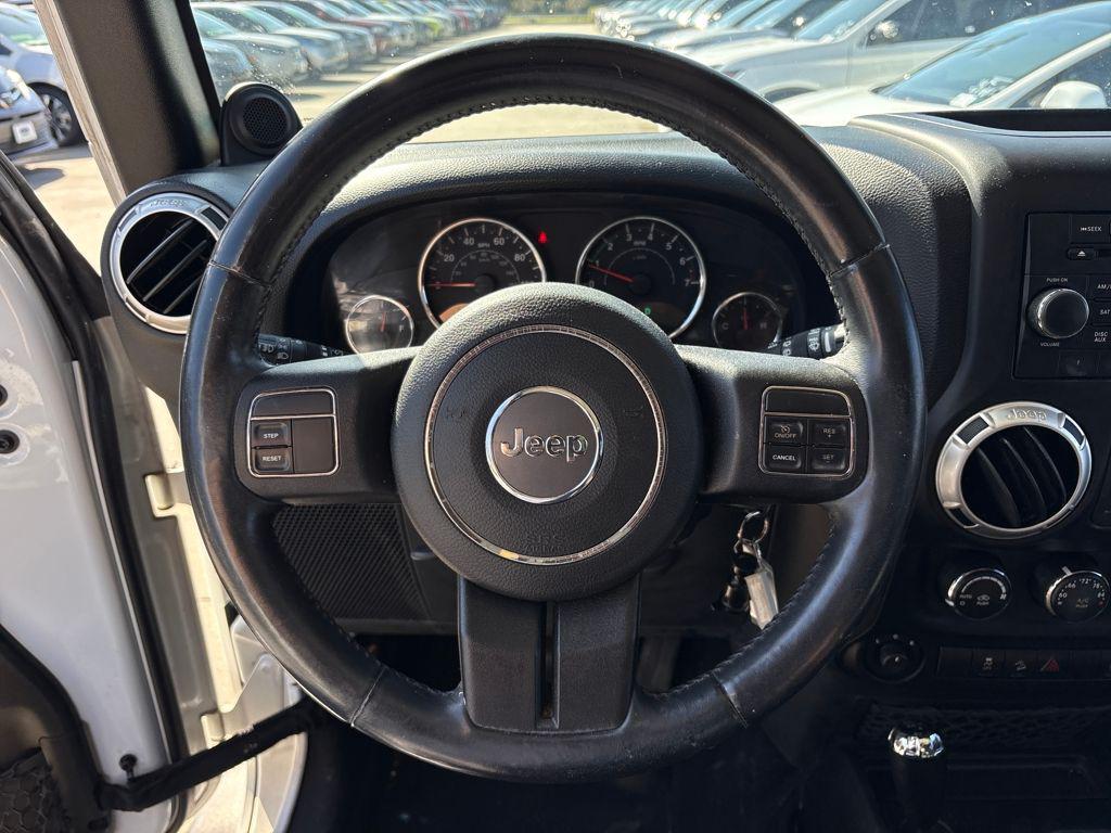 used 2013 Jeep Wrangler Unlimited car, priced at $14,500