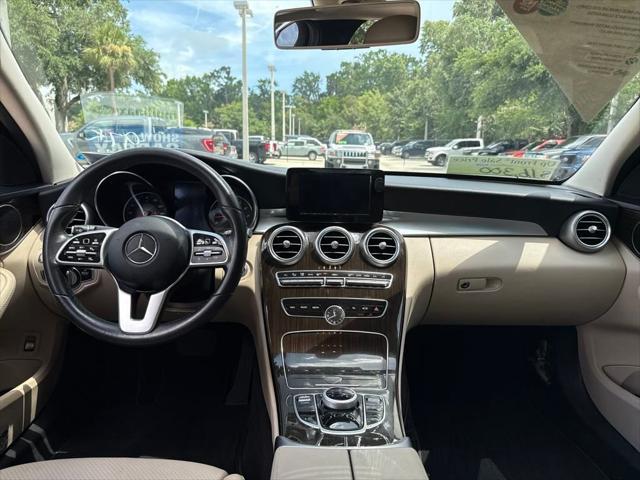 used 2019 Mercedes-Benz C-Class car, priced at $15,600