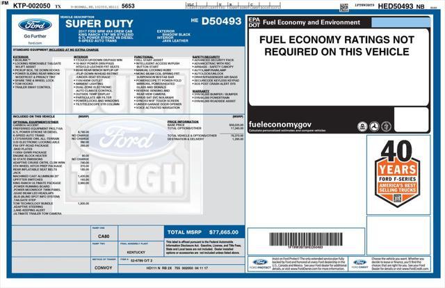 used 2017 Ford F-350 car, priced at $31,900