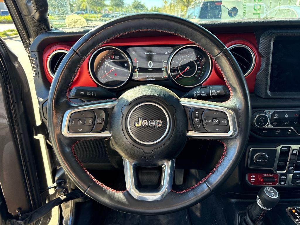 used 2021 Jeep Wrangler Unlimited car, priced at $39,200