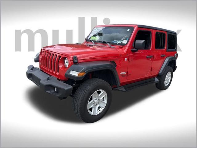 used 2019 Jeep Wrangler Unlimited car, priced at $22,000
