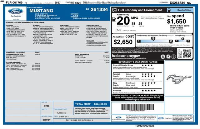 used 2013 Ford Mustang car, priced at $17,000