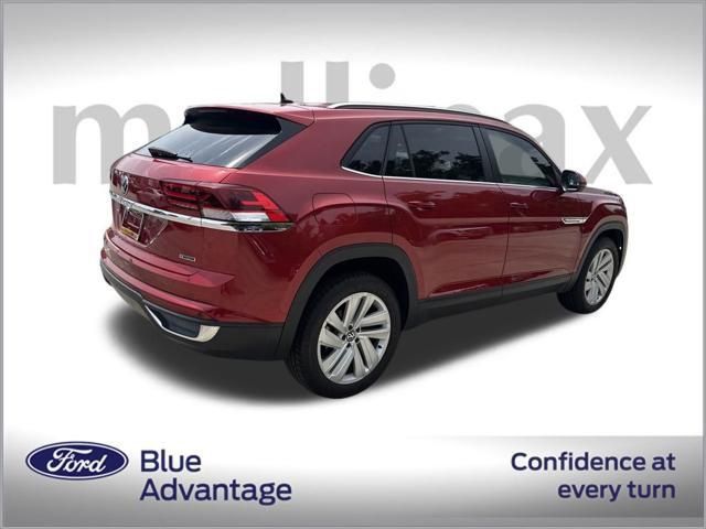 used 2021 Volkswagen Atlas Cross Sport car, priced at $22,000