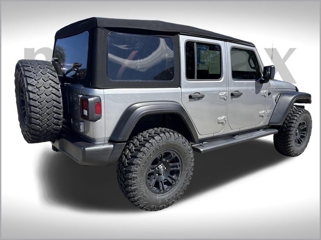 used 2018 Jeep Wrangler Unlimited car, priced at $23,000
