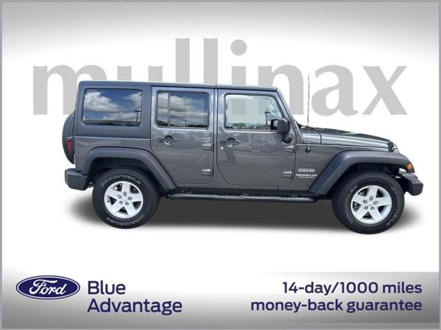 used 2017 Jeep Wrangler Unlimited car, priced at $22,500
