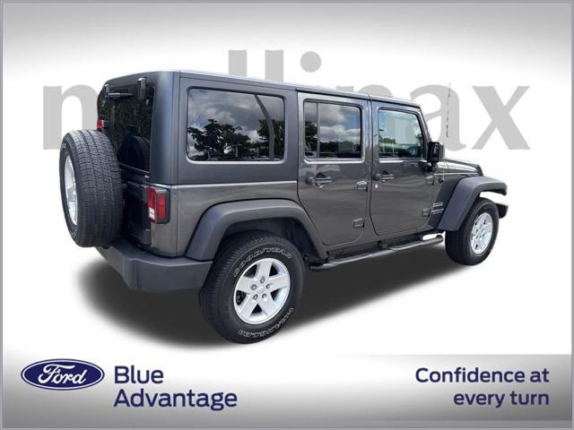 used 2017 Jeep Wrangler Unlimited car, priced at $22,500