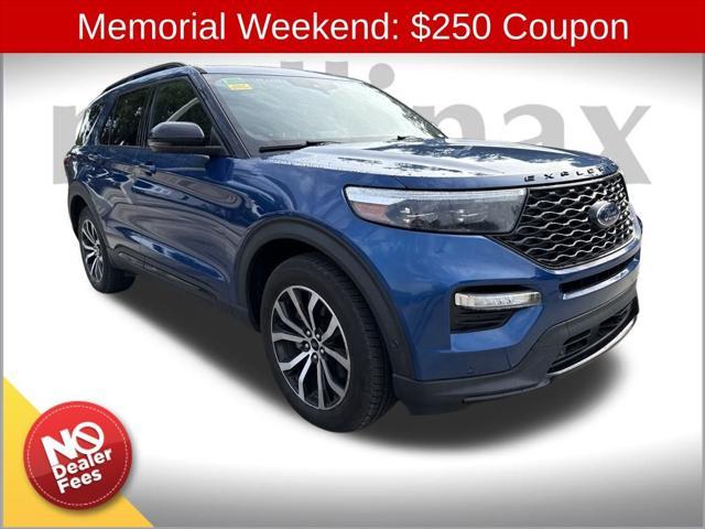 used 2021 Ford Explorer car, priced at $30,300