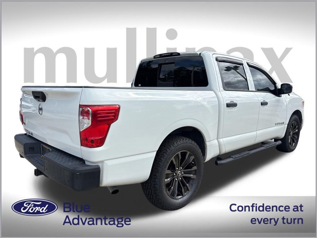 used 2021 Nissan Titan car, priced at $25,600