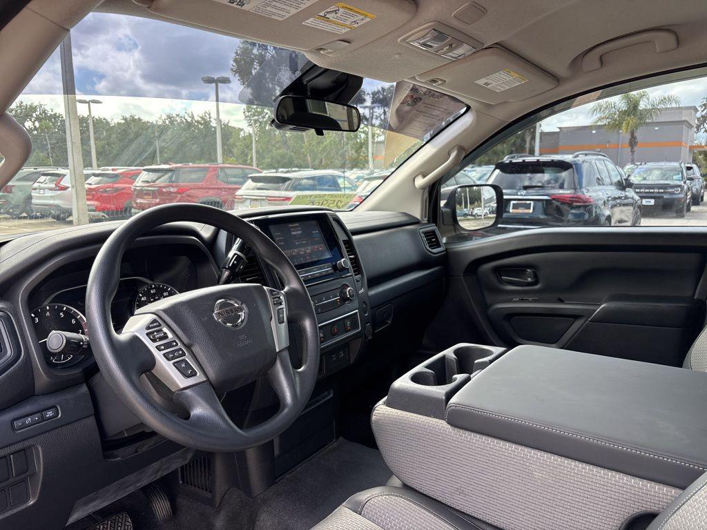 used 2021 Nissan Titan car, priced at $25,600