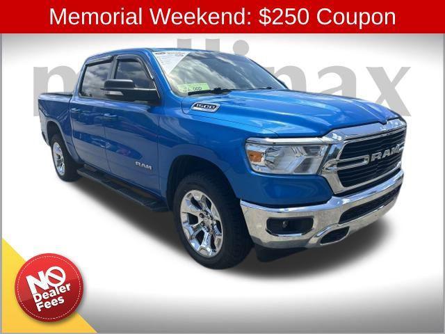 used 2021 Ram 1500 car, priced at $25,700