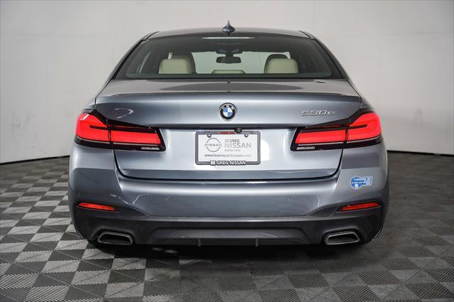 used 2021 BMW 530e car, priced at $29,498