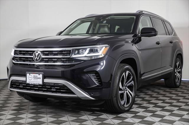 used 2021 Volkswagen Atlas car, priced at $31,891