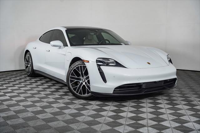 used 2021 Porsche Taycan car, priced at $63,498