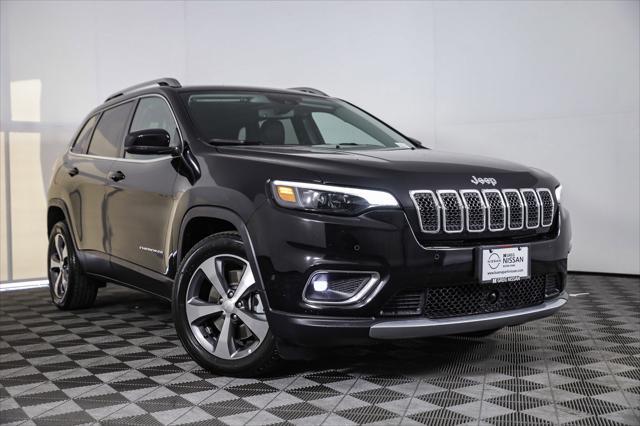 used 2021 Jeep Cherokee car, priced at $19,393