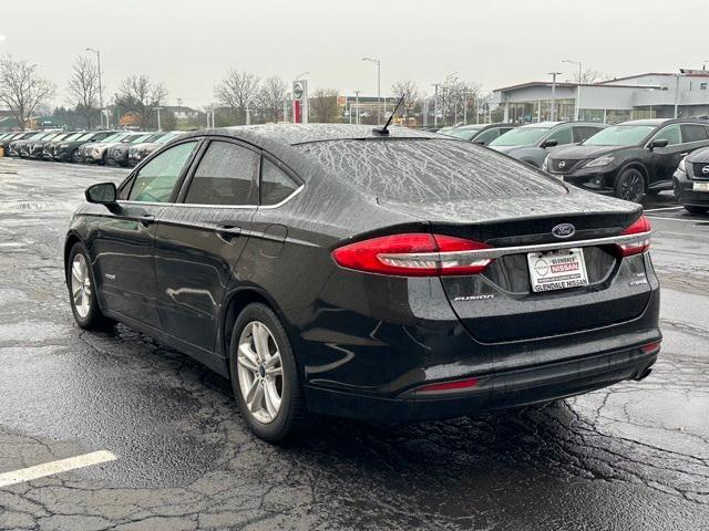 used 2018 Ford Fusion Hybrid car, priced at $14,870