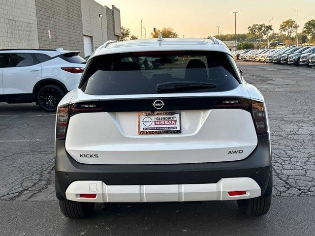 new 2025 Nissan Kicks car, priced at $25,349