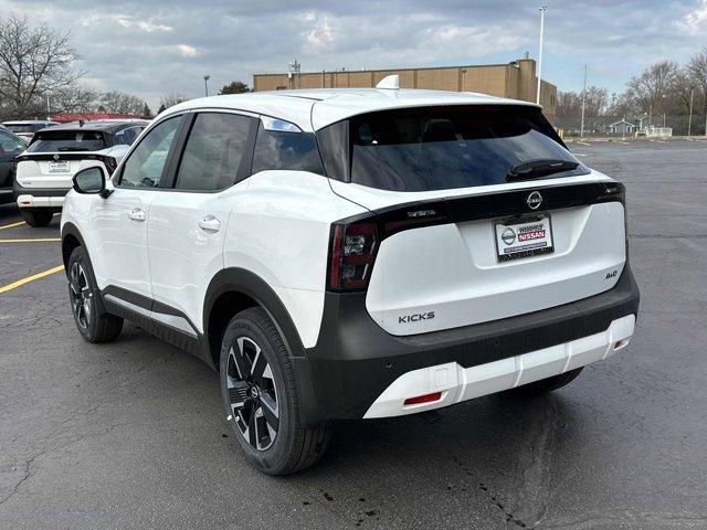 new 2025 Nissan Kicks car, priced at $26,172