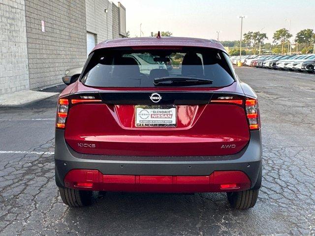 new 2025 Nissan Kicks car, priced at $25,651