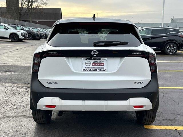 new 2025 Nissan Kicks car, priced at $27,279