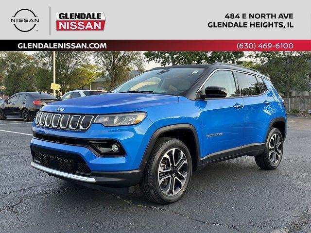 used 2022 Jeep Compass car, priced at $26,900