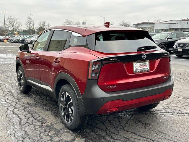 new 2025 Nissan Kicks car, priced at $28,821