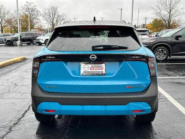 new 2025 Nissan Kicks car, priced at $30,190