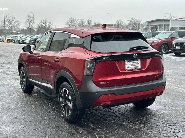 new 2025 Nissan Kicks car, priced at $28,695