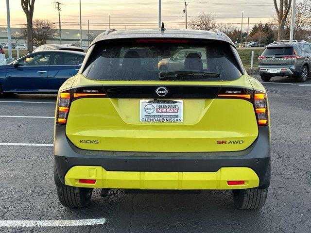 new 2025 Nissan Kicks car, priced at $29,309