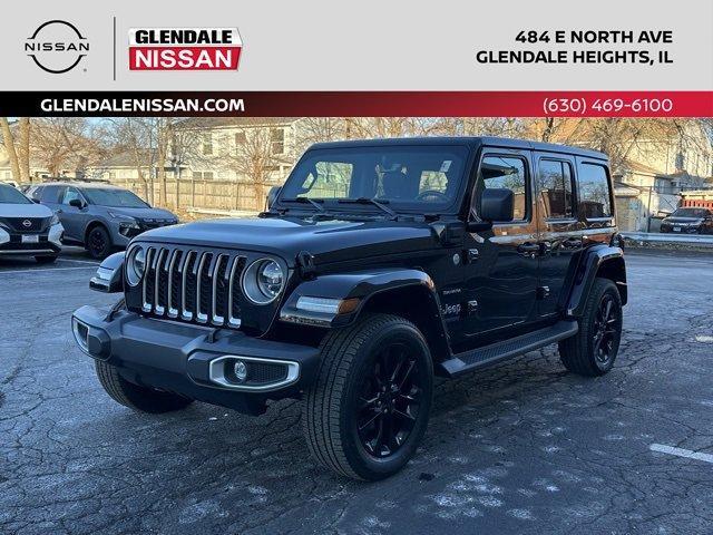 used 2021 Jeep Wrangler Unlimited 4xe car, priced at $37,800