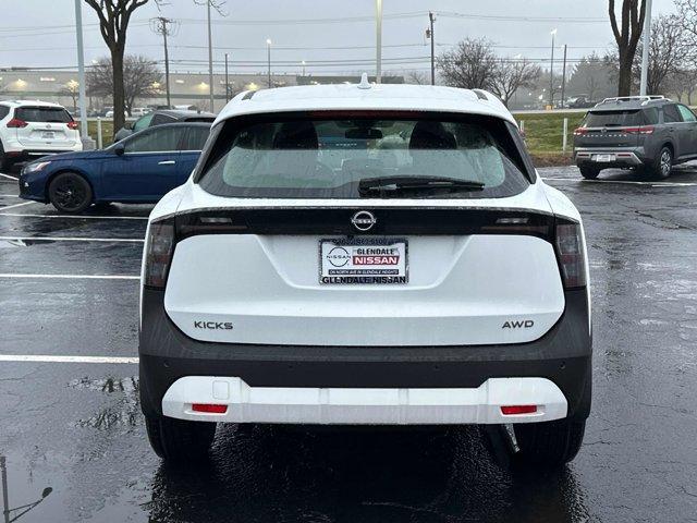 new 2025 Nissan Kicks car, priced at $25,160