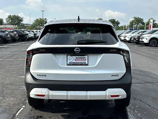new 2025 Nissan Kicks car, priced at $25,247