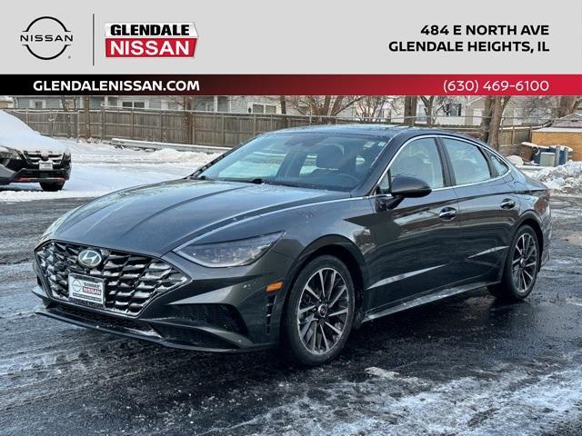 used 2022 Hyundai Sonata car, priced at $23,900