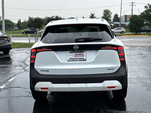 new 2025 Nissan Kicks car, priced at $24,909