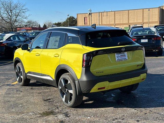 new 2025 Nissan Kicks car, priced at $30,190